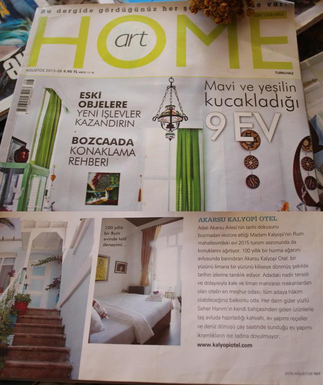 Akarsu Kalyopi Hotel Bozcaada Extérieur photo